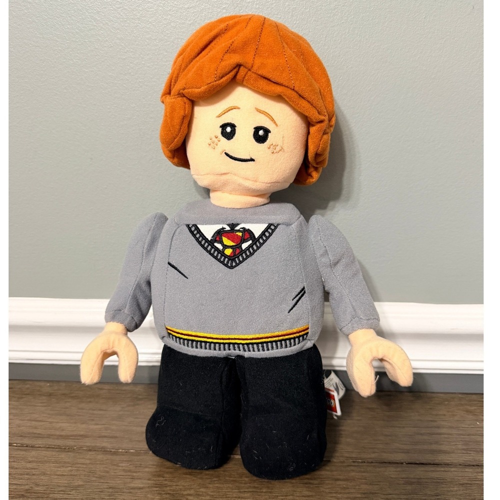 LEGO Harry Potter Ron Weasley Plush Stuffed Toy Minifigure Style Figure